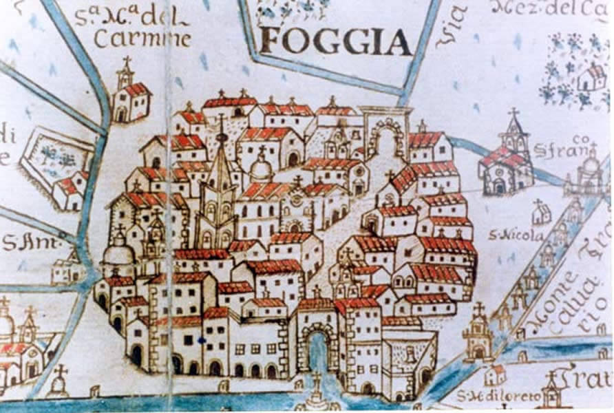 Mappa di Foggia